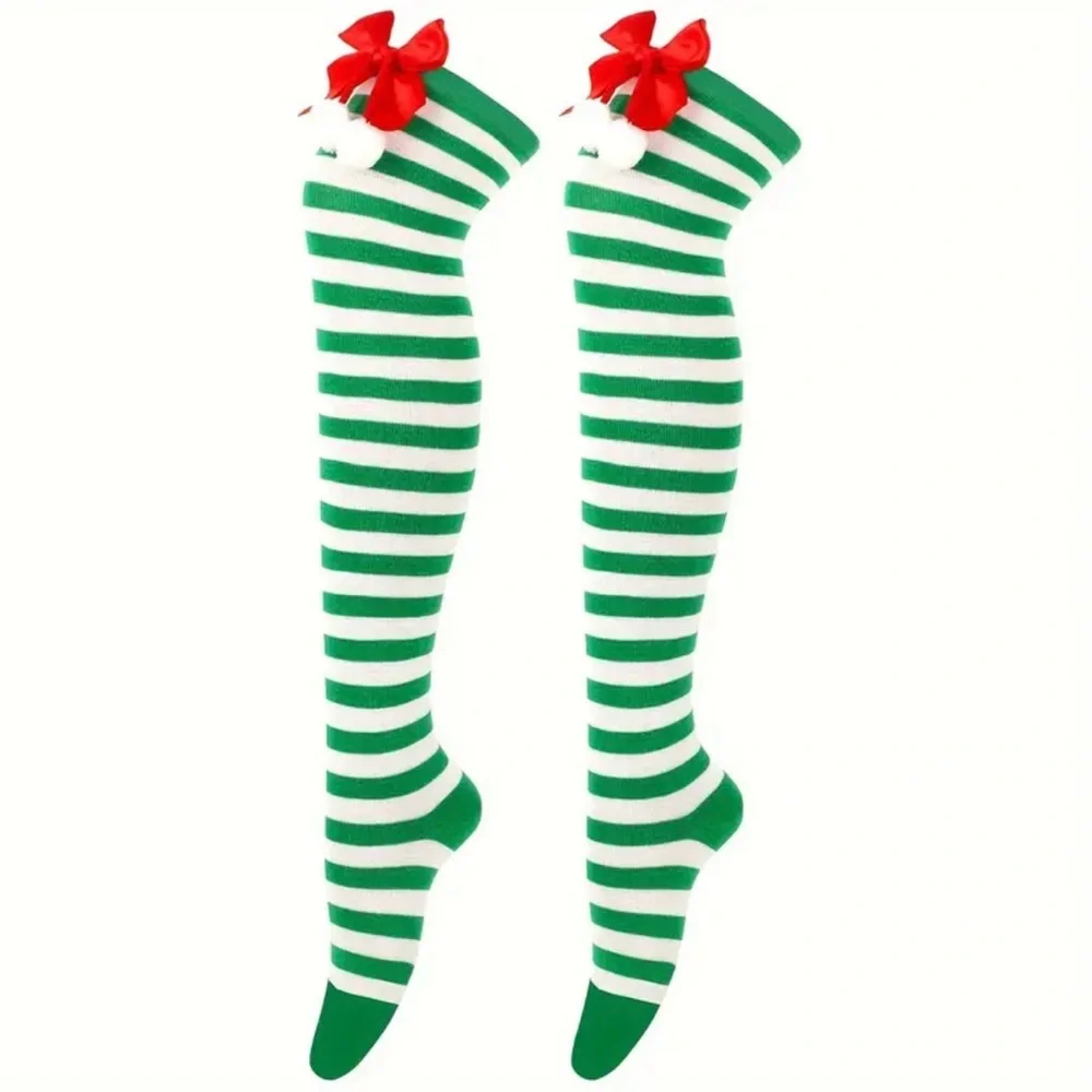 N/A festive striped